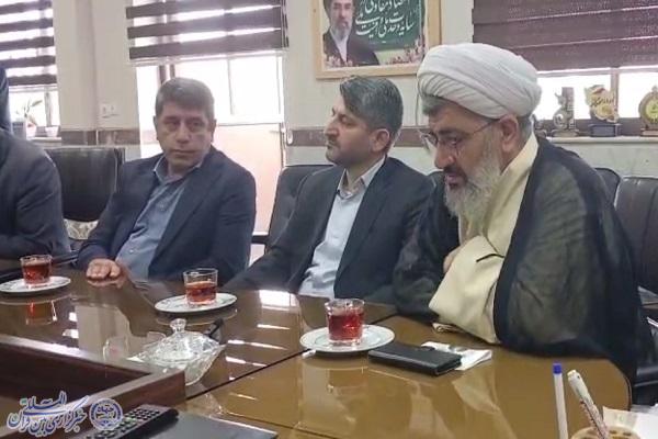 نشست مسئولان ارشد شهرستان بابلسر با  رئیس کارکنان آموزش و پرورش