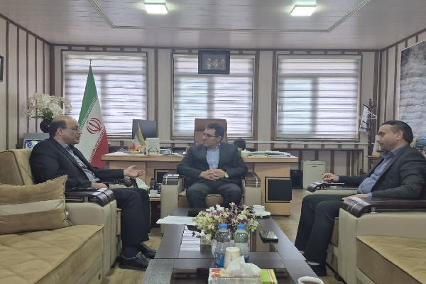 دیدار فرزاد قلندری، فرماندار اردبیل با مدیرکل میراث فرهنگی استان