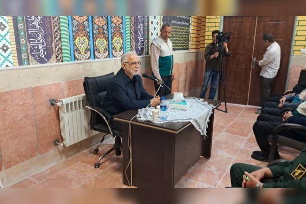 سردار بهمن ریحانی فرمانده سپاه حضرت نبی اکرم ص کرمانشاه