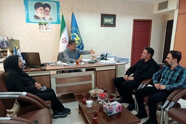 دیدار سازمان دانشجویان جهاددانشگاهی لرستان با مدیرکل کمیته امداد استان