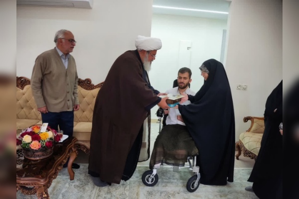 تجلیل از جانباز دهه هشتادی