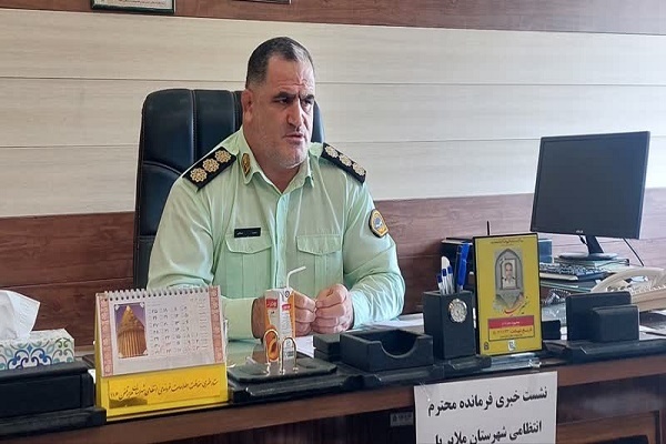 احمد ساکی، فرمانده انتظامی شهرستان ملایر