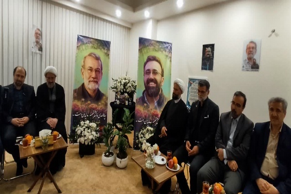 آیین تجدید میثاق با استاد شهید علی لاریجانی
