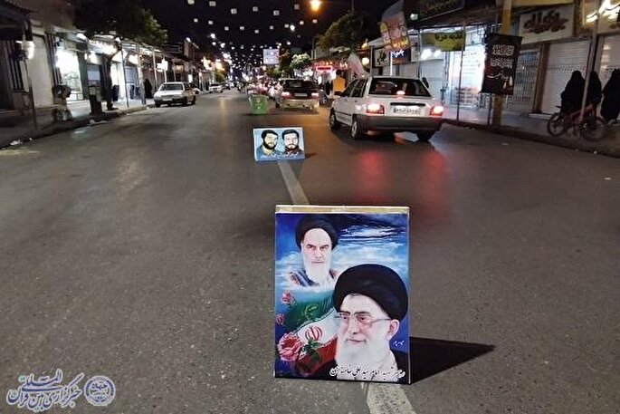 نمایشگاه نقاشی شهدایی در بابلسر برپا شد