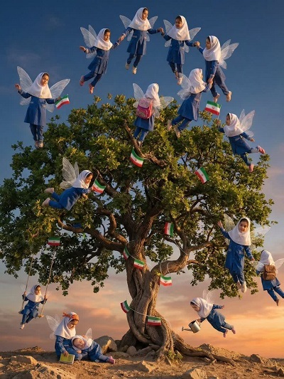 برگزاری پویش حفظ ماندگار به نیت شهدای دانش‌آموز میناب 