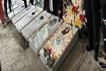 همسایگی معلم و دانش‌آموزش در قطعه شهدا
