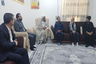 دیدار خانواده شهدا در هرمزگان