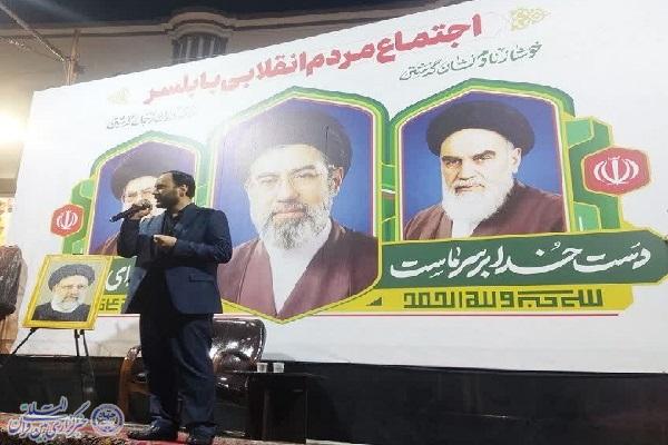 علی بهادری جهرمی، سخنگوی دولت شهید رئیسی،