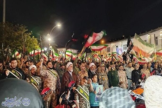 پنجاه و سومین اجتماع مردم انقلابی بابلسر برگزار شد