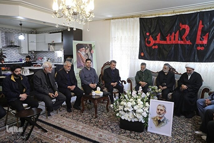 سپهبد شهیدی که در آغوش قرآن آرام گرفت