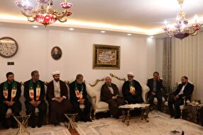 عطر حرم رضوی میهمان خانه شهید امید حسن‌پور در شاهین‌دژ شد