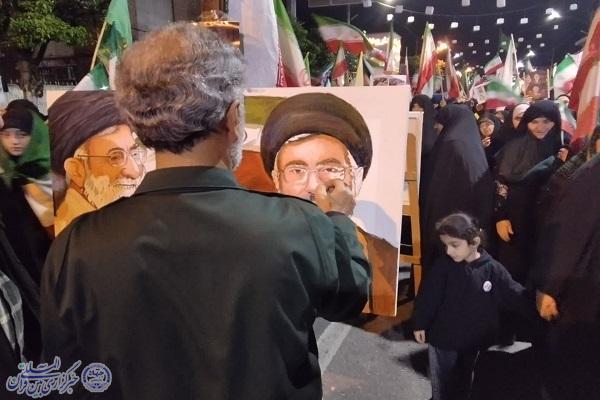 پنجاه و ششمین شب اجتماع و راهپیمایی مردم انقلابی بابلسر