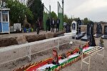 مراسم چهلمین روز شهدای اقتدار منطقه قراملک تبریز برگزار می‌شود