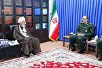 عکس | دیدار فرمانده سپاه نکا با نماینده ولی‌فقیه در مازندران