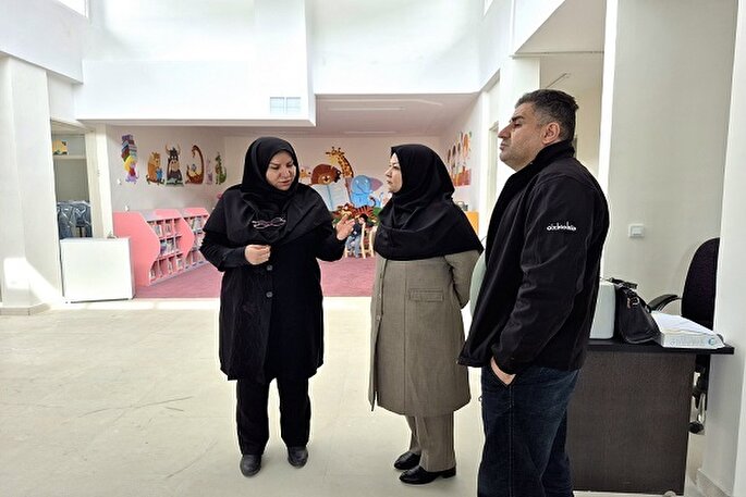 پایان بازسازی کتابخانه آیت‌الله مردوخ روستای آرندان سنندج