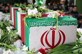 تدفین پیکر مطهر ۷۳ شهید جنگ رمضان در بقاع متبرکه البرز