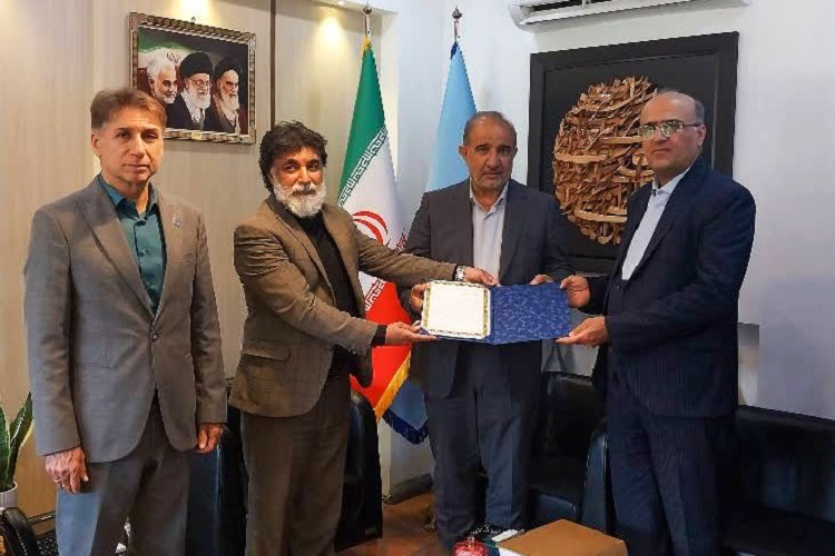 معارفه مدیر جدید پایگاه ملی دارابگرد، شیراز