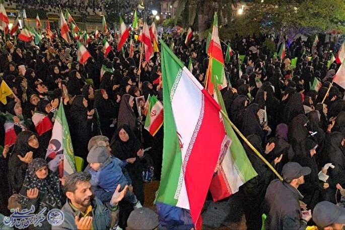 برپایی پنجاه و نهمین اجتماع بابلسر در بیعت با رهبری و دفاع ملی