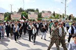 عکس | رزمایش «جان‌فدا برای ایران امام رضایی» در شهرهای لرستان