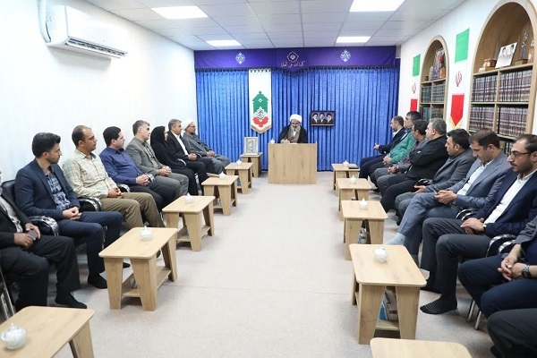 حجت‌الاسلام والمسلمین مطیعی در دیدار با رئیس شورای‌عالی استان‌ها
