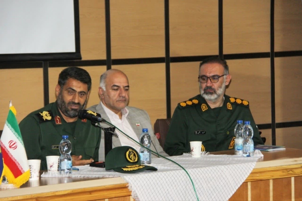 آیین معارفه فرمانده جدید سپاه بروجرد