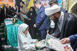 عکس | مراسم تقدیر از دانش آموزان حافظ قرآن مدارس ناحیه ۱ اهواز