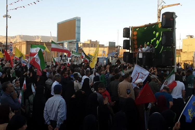 شادپیمایی غدیر در شیراز
