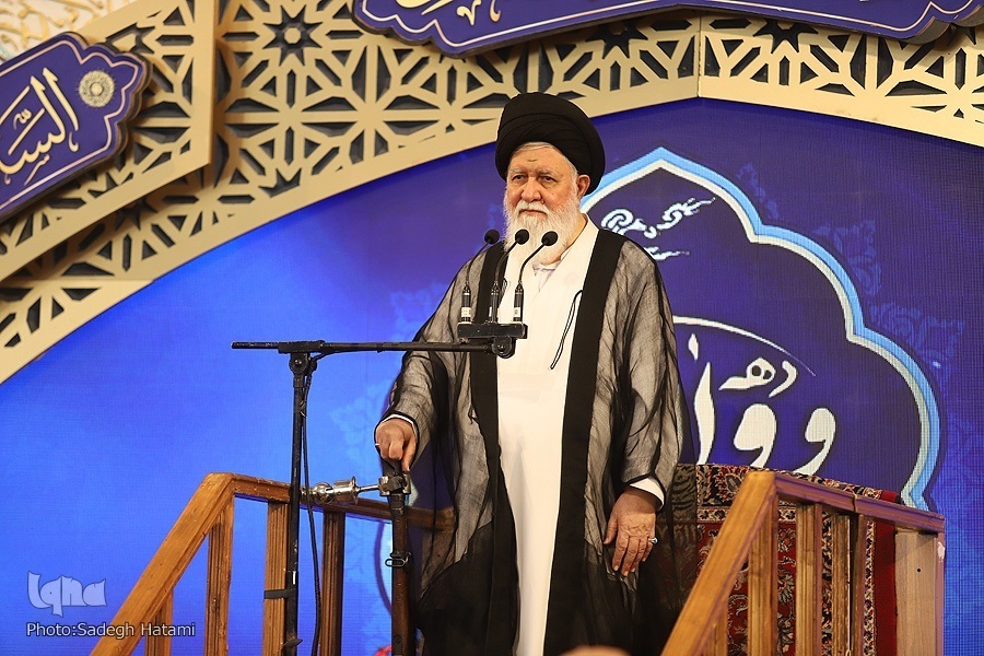 آیت‌الله سید احمد علم‌الهدی امام جمعه مشهد نماینده ولی‌فقیه در خراسان رضوی