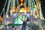 حال و هوای حرم کریمه اهل بیت در شب ولادت امام موسی کاظم(ع)