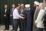 عکس | مراسم تجلیل از برگزیدگان جشنواره‌های فرهنگی در تکاب
