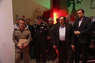 افتتاح بخش موزه انتظامی در باغ موزه دفاع مقدس