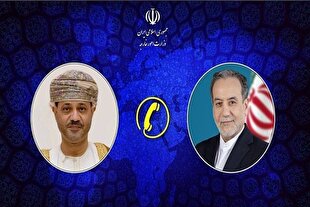 گفت‌وگوی تلفنی وزرای امور خارجه ایران و عمان