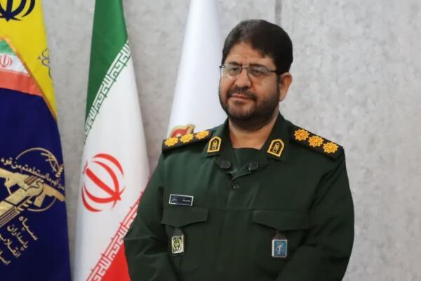 سرهنگ پاسدار محمدرضا رضایی معاون هماهنگ‌کننده سپاه روح‌الله استان مرکزی