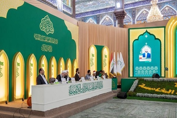 تجلیل قاری مشهور مصری از فعالیت‌های قرآنی آستان حسینی