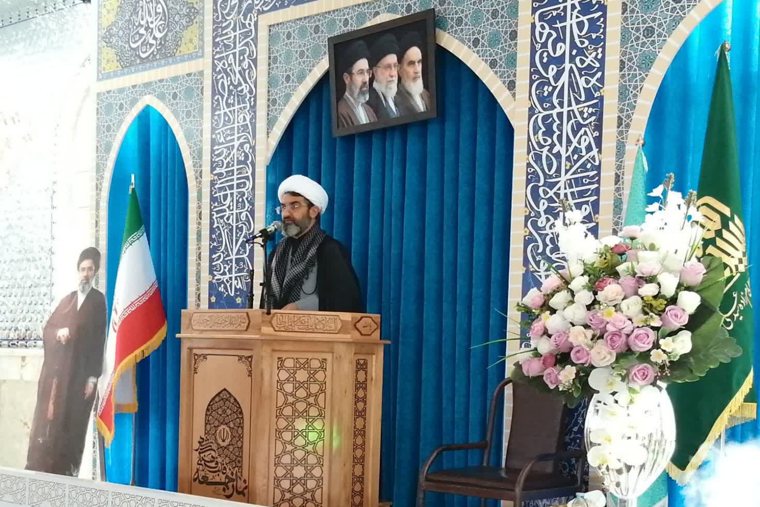 محمد مطهرخو امام‌جمعه شهرستان نایین