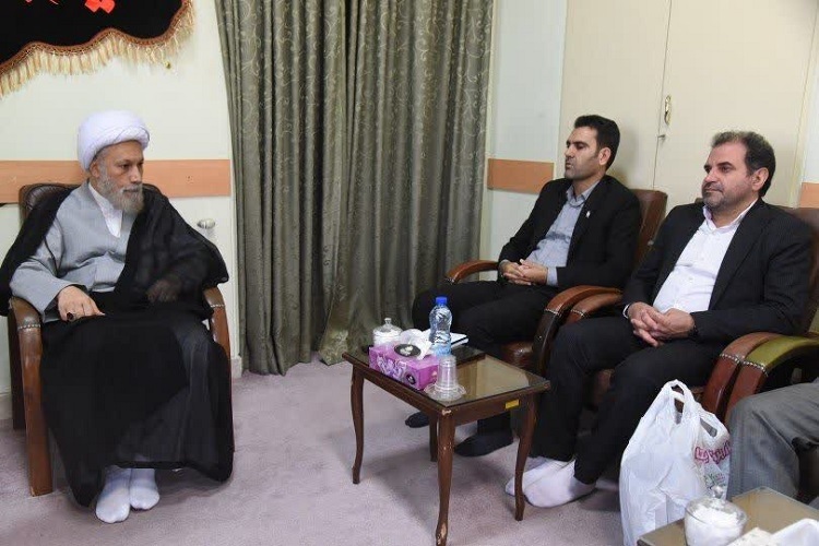 دیدار امام جمعه شیراز با سرپرست ورزش و جوانان فارس، شیراز