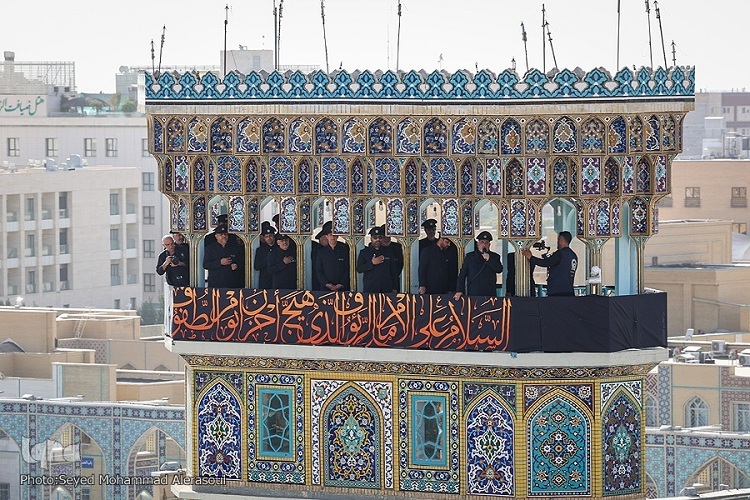 آیین سنتی «صلا» در حرم مطهر رضوی