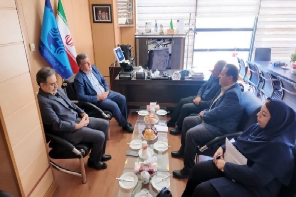 دیدار مدیرعامل شرکت مخابرات با مدیرکل بهزیستی کردستان