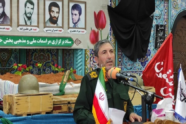سردار غلامحسین محمدی‌اصل، فرمانده سپاه حضرت عباس (ع) استان اردبیل