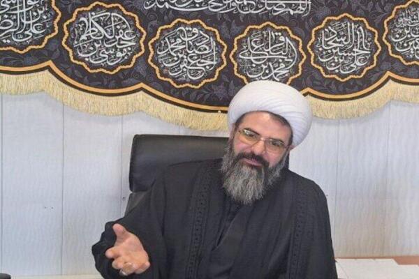 حجت الاسلام میثم درگاهی مدیر حوزه علمیه خواهران استان مرکزی