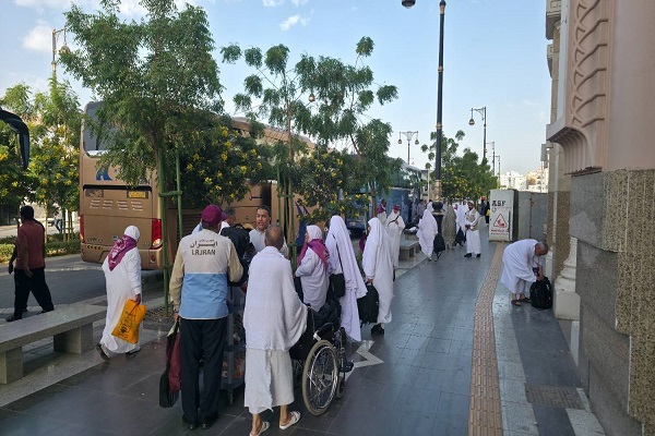 پایان عملیات انتقال ۳۰ هزار زائر ایرانی به مشاعر مقدسه