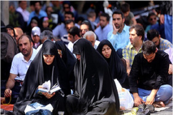 برگزاری مراسم دعای عرفه