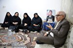 عکس | دیدار اعضای سازمان جهاددانشگاهی خوزستان با خانواده شهید «مهدی جلالی»