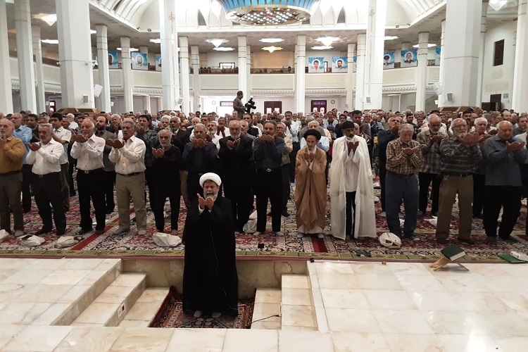 نماز عید قربان، حرم شاهچراغ(ع)