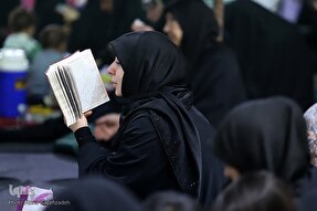 عکس| مراسم معنوی دعای عرفه در مصلی اهواز
