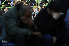 تجمع عزاداران عاشورای فاطمی در میدان هفت تیر