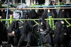 تجمع عزاداران عاشورای فاطمی در میدان هفت تیر