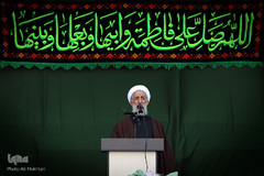 سخنرانی حجت الاسلام والمسلمین صدیقی در تجمع عزاداران عاشورای فاطمی در میدان هفت تیر