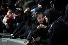 تجمع عزاداران عاشورای فاطمی در میدان هفت تیر