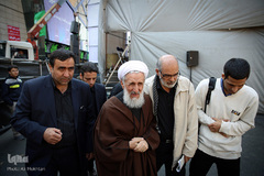 حجت الاسلام والمسلمین صدیقی و حاج حسین الله کرم